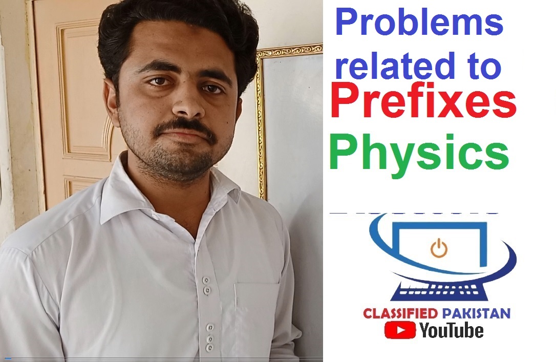 Problems related to Prefix  Physics in Urdu Hindi