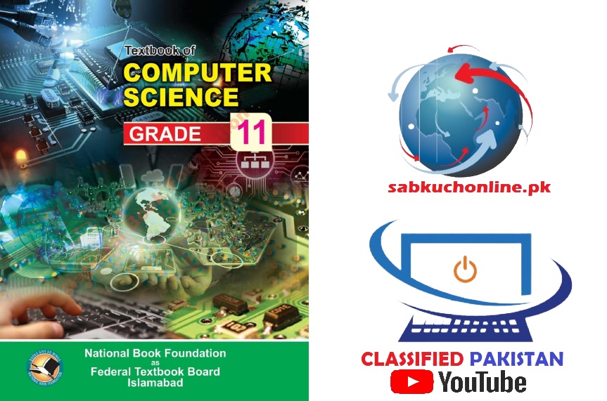 1st year Computer Science 11 class Federal Board pdf book