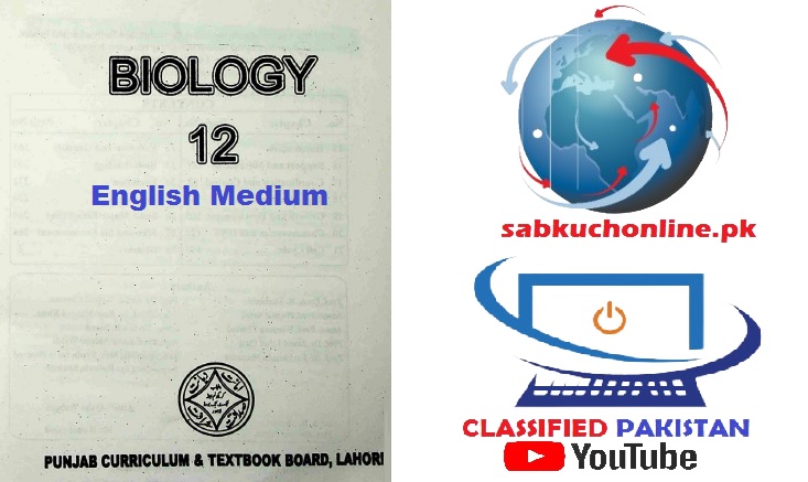 Biology 12th class English Medium Punjab Text Board pdf book