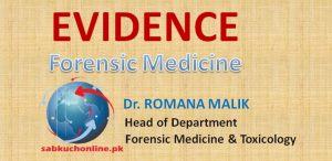 Evidence Forensic Medicine Slideshow