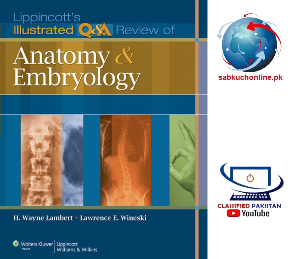 Lippincott's Anatomy & Embryology pdf book 2nd year