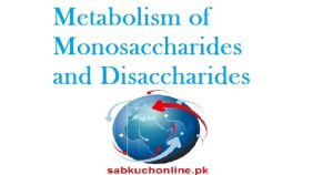 Metabolism of Monosaccharides and Disaccharides Biochemistry Slideshow