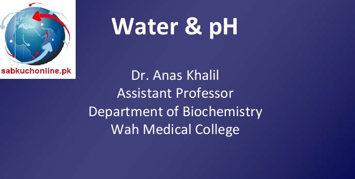 Water & pH Biochemistry Slideshow
