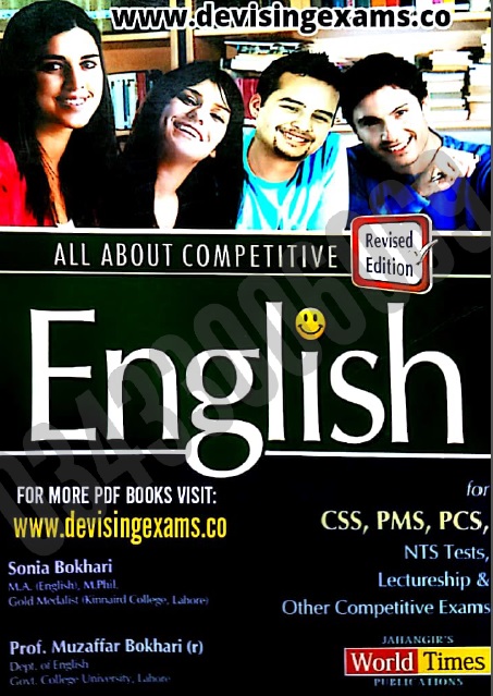 All About Competitive English pdf book by Jahangir's World Time