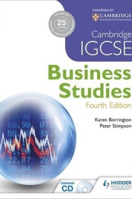 Cambridge IGCSE Business Studies 4th Edition Karen Borrington Peter Stimpson