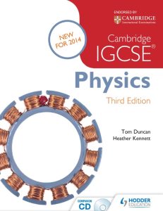 Cambridge IGCSE Physics Book 3rd Edition free PDF
