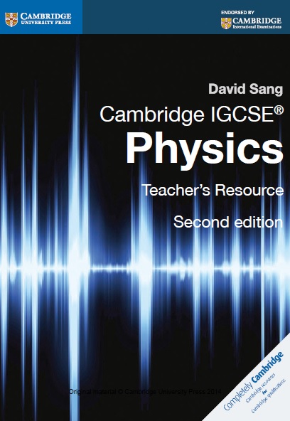 Cambridge IGCSE Physics Teacher's Resource free PDF book