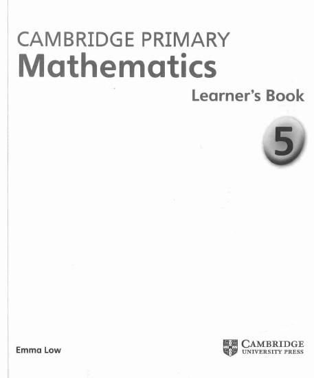 Cambridge Primary Mathematics Learners Book 5 PDF