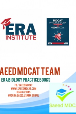 ERA Biology Practice Book for MDCAT in PDF