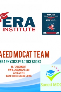 ERA Physics Practice Book for MDCAT in PDF