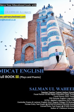 MDCAT English (Book-3 Portion) by Sir Salman Ul Waheed