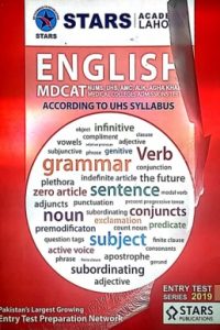 Stars Academy English Grammar Book for MDCAT in PDF