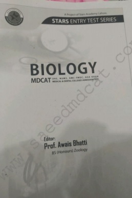 Stars Entry Test Series Biology Book for MDCAT PDF