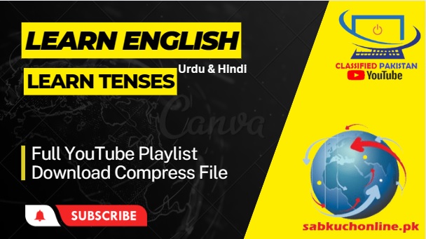 English Language Course Videos in Urdu & Hindi | Learn English Tenses in Urdu & Hindi YouTube Full Playlist Download