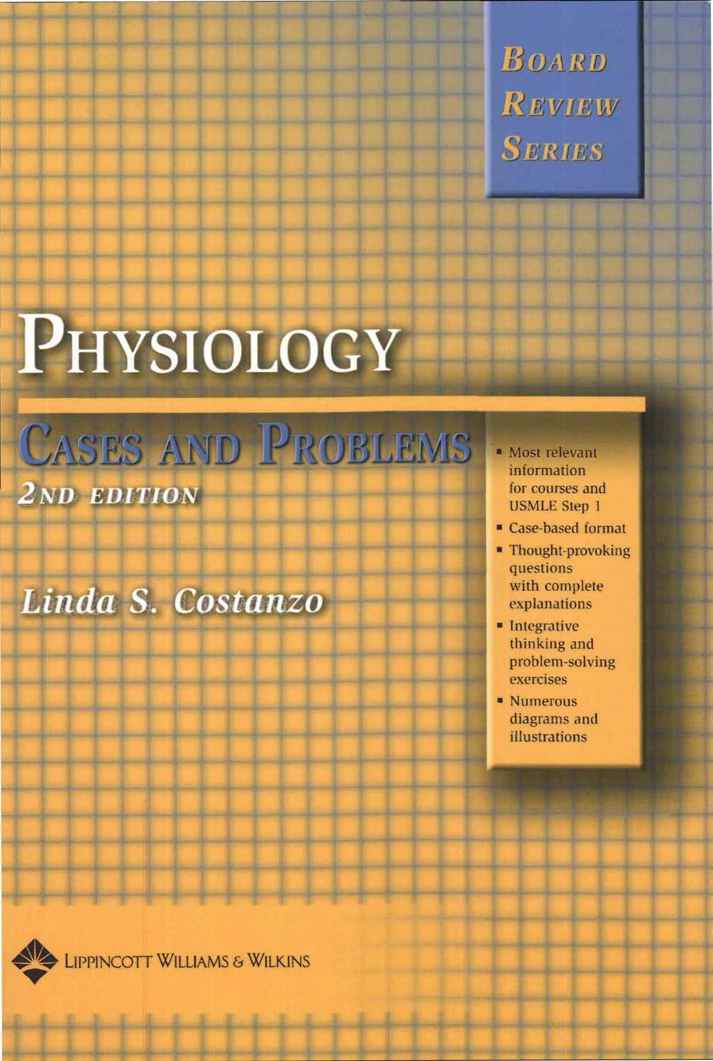 BRS Physiology problems and cases 2nd edition pdf book free download