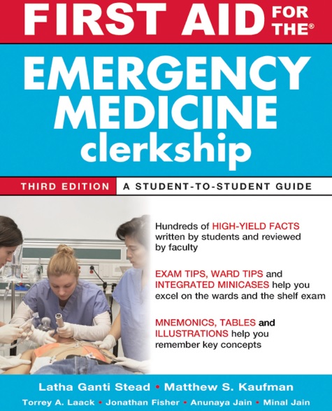 First Aid for the Emergency Medicine Clerkship pdf book free download