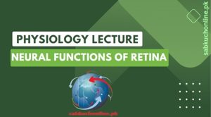 NEURAL FUNCTIONS OF RETINA Physiology Lecture Slideshow
