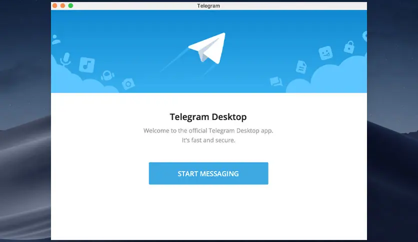 Telegram Desktop 4.9.3 for MAC full setup free download