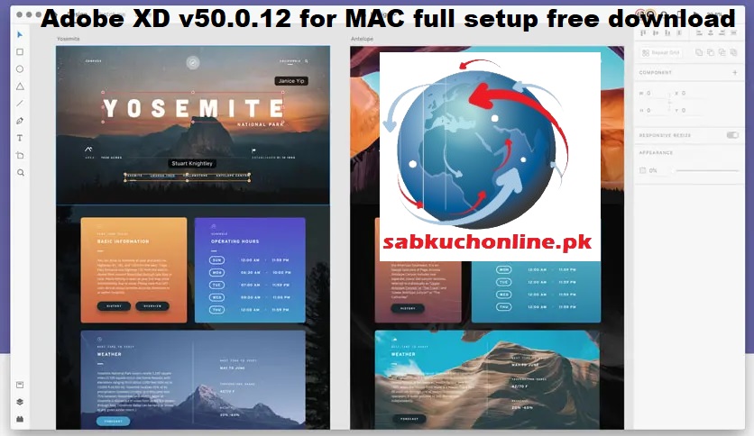 Adobe XD v50.0.12 for MAC full setup free download