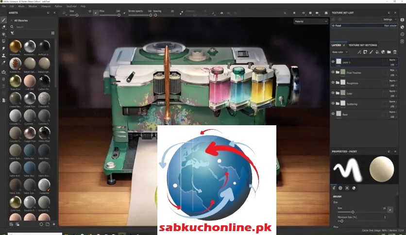 Adobe Substance 3D Painter 9.0.1.2822 full setup free download