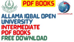 Allama Iqbal Open University Intermediate pdf books free download