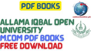 Allama Iqbal Open University M.Com pdf books free download