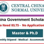 China Government Scholarships 2024 at Central China Normal University