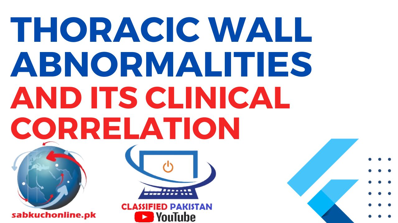 Thoracic wall abnormalities and its clinical correlation