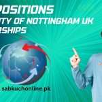 Ph.D. Positions at the University of Nottingham UK 2024