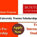 Boston University Trustee Scholarship 2024 in the USA