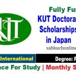 KUT Doctoral Scholarships 2024 in Japan Fully Funded