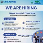 Khalid Mahmood Institute of Medical Sciences jobs