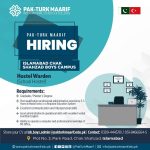 Pak-Turk Maarif Int. Schools and Colleges jobs
