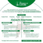 University of Lahore jobs
