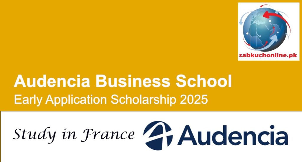 Audencia Business School France Early Application Scholarship 2025