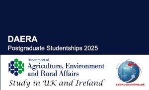 DAERA UK and Ireland Postgraduate Studentships 2025 (Fully Funded)