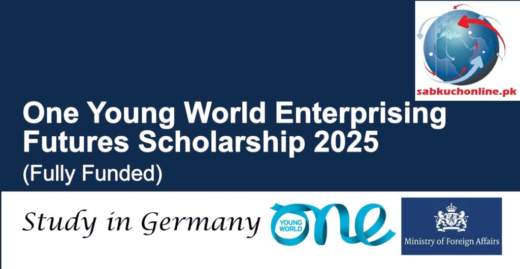 One Young World Enterprising Futures Scholarship 2025 (Fully Funded)