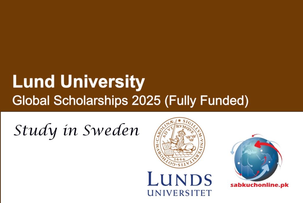 Lund University Sweden Global Scholarships 2025 (Fully Funded