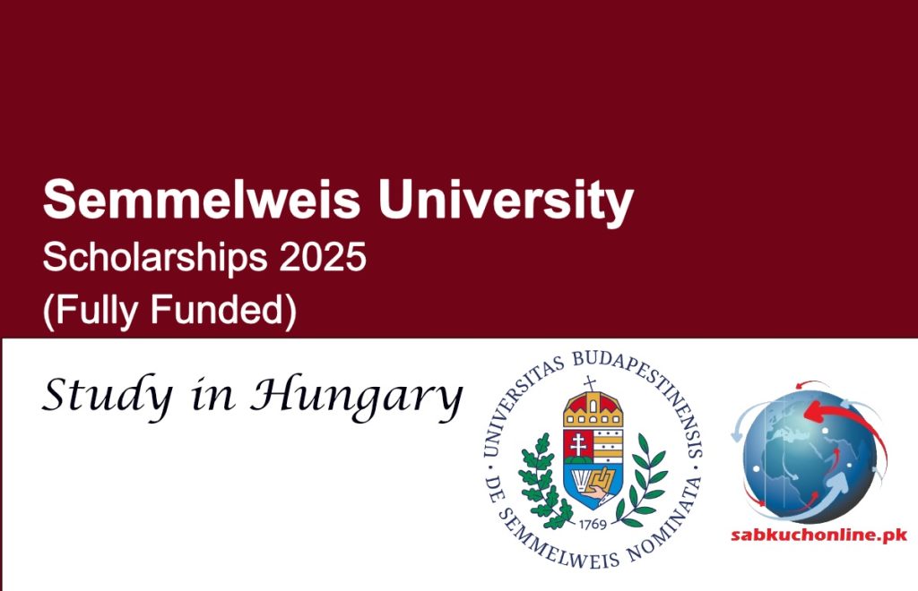 Semmelweis University Hungary Scholarships 2025 (Fully Funded)