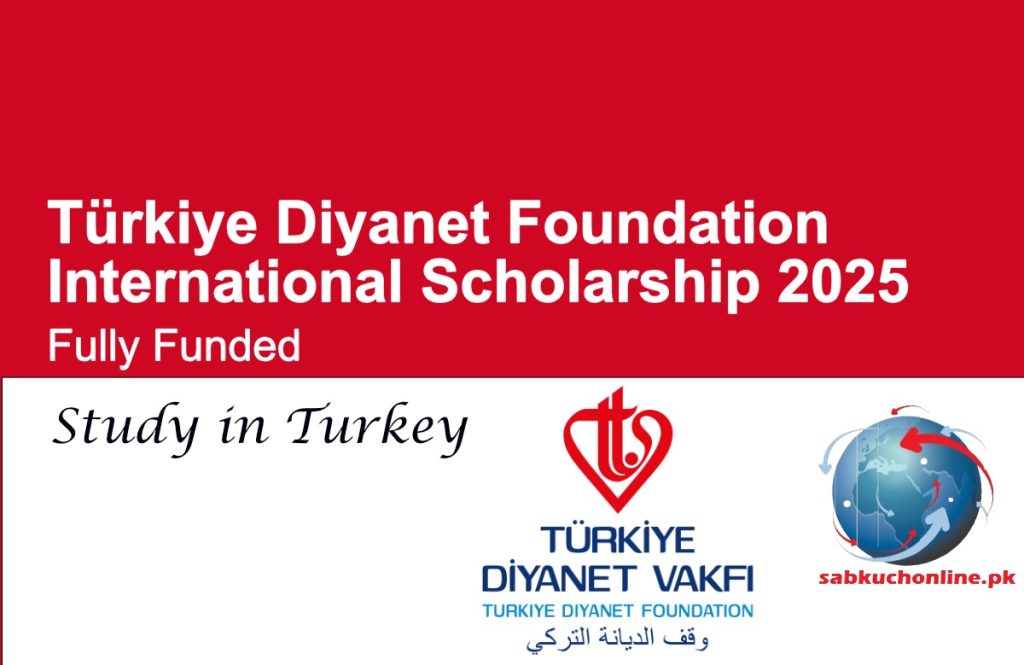 Türkiye Diyanet Foundation (TDV) International Scholarship 2025 (Fully Funded)