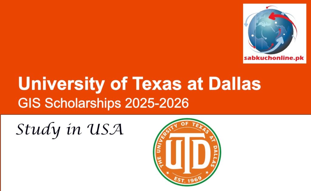 University of Texas at Dallas USA GIS Scholarships 2025-2026S