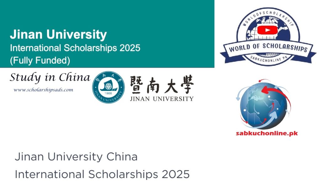 Jinan University China International Scholarships 2025 (Fully Funded)
