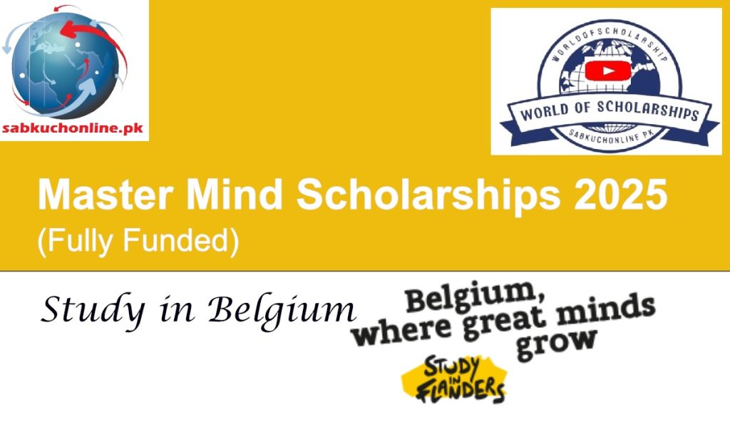Belgium Master Mind Scholarships 2025 (Fully Funded)
