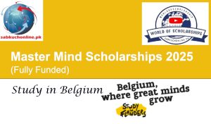 Belgium Master Mind Scholarships 2025 (Fully Funded)