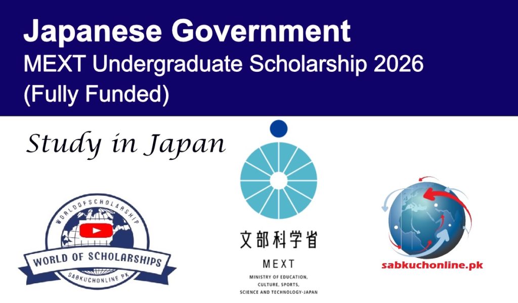 Japanese Government MEXT Undergraduate Scholarship 2026 Japan (Fully Funded)