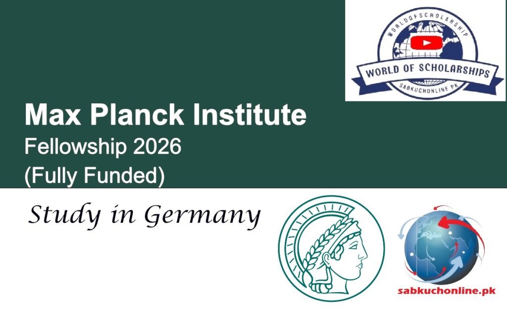 Max Planck Institute Germany Fellowship 2026 (Fully Funded)
