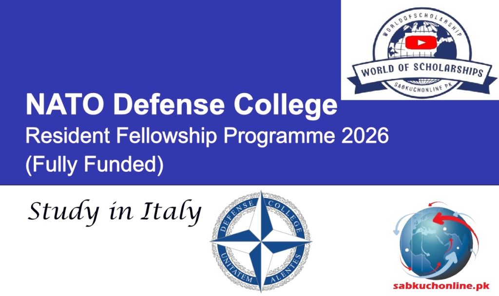 NATO Defense College Italy Resident Fellowship Programme 2026 (Fully Funded)