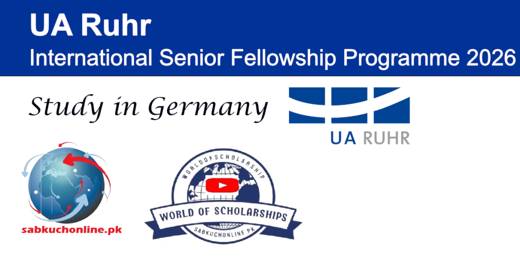 UA Ruhr Germany International Senior Fellowship Programme 2026