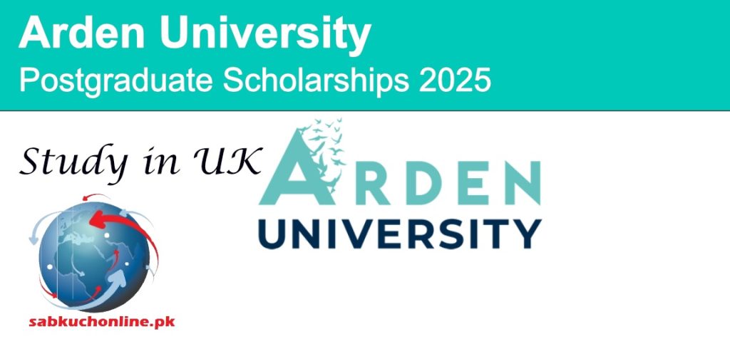 Arden University UK Postgraduate Scholarships 2025