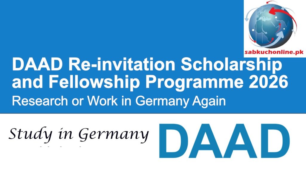 DAAD Re-invitation Scholarship and Fellowship Programme 2026 (Research or Work in Germany Again)